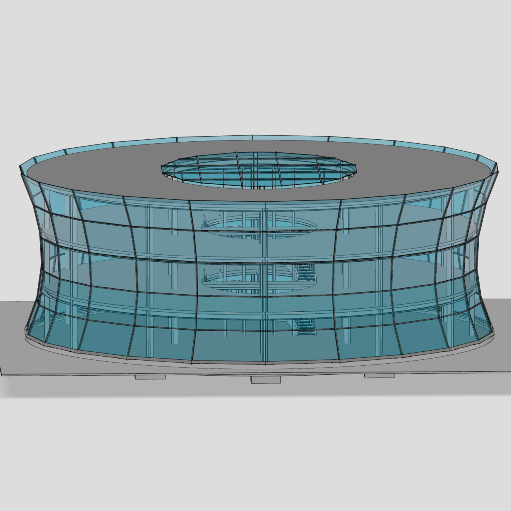 A building file (revit) inside of Revaly